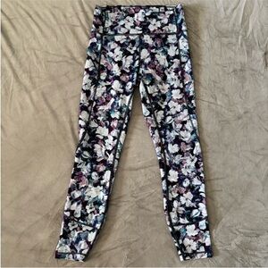 Lululemon Athletica Multicolor Floral Leggings